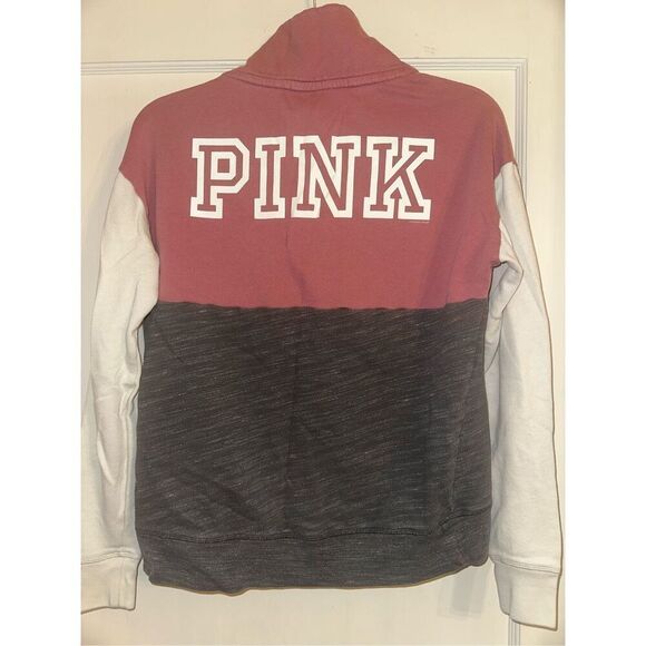 Pink VICTORIA'S SECRET Jumper extra Small Vintage Sweatshirt Sweater  Pullover C - Picture 2 of 5